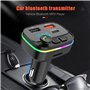 yomoe Transmetteur FM Bluetooth Adaptateur D'Autoradio Bluetooth PD 20W, Type-C et QC3.0, Prise en Charge de la Carte TF/Clé USB