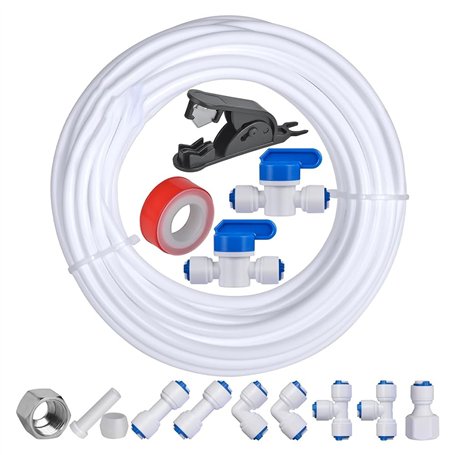 Louttary Kit Conduite d'eau pour Réfrigérateur 32