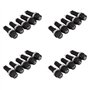 Kznifmk 20 Pcs AC 125V 15 A 6 X 30mm Porte-Fusible de Panneau