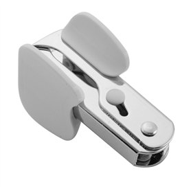Asyduey Éliminateur d'agrafes style pin en acier blanc pour agrafes 24/6 26/6