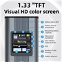 Wzxksoac HR10 Soudeuse par Points Portable Mini Soudeuse par Points à Affichage Numérique Portable 11 Vitesses Réglable 2200 MAh