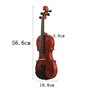 Nettoppo Violon 3/4, Instruments de Musique pour Adultes et Enfants, avec Étui Rigide, Archet, Idéal pour les Débutants, Facile 