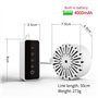 Plawee Purificateur Alimentaire Nettoyant à Ultrasons Deslag Cleaner Désinfection Multifonctionnelle