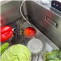 Plawee Purificateur Alimentaire Nettoyant à Ultrasons Deslag Cleaner Désinfection Multifonctionnelle