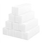 dissot 10 X Blocs de PonçAge Blancs pour la des Ongles Bloc de Polissage des Ongles Surfaces de Polissage Bloc de à Ongles Outil