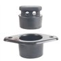 Xiniy Vanne de Vidange Bouchon Universel Bateau Gonflable Bateau en Caoutchouc Aviron Accessoires