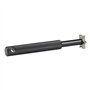 Lckiioy 2X Outil de Nettoyage des Hexagones de Golf Aiguisoir de Rainure de Golf avec 6 Coupeur pour une Rotation Optimale Noir