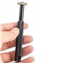 Lckiioy 2X Outil de Nettoyage des Hexagones de Golf Aiguisoir de Rainure de Golf avec 6 Coupeur pour une Rotation Optimale Noir