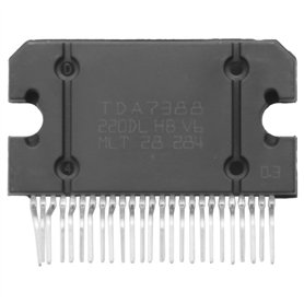 yasoe TDA7388 Circuit IntéGré D'Amplificateur de Puissance Audio D'Amplificateur de Puissance TDA-7388 Nouveau