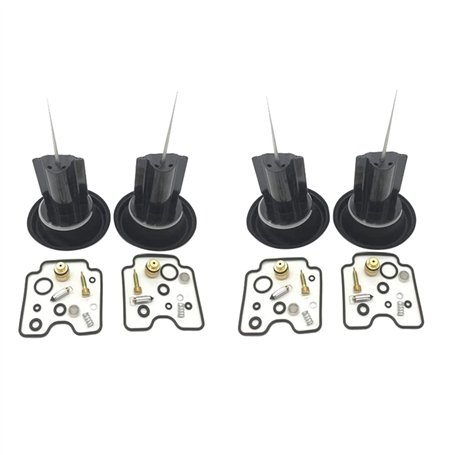 FYOBOT 4 Ensembles Convient pour Bandit 1200 GSF1200 GSF1200S PièCes de Diaphragme de Piston du Kit de RéParation de Carburateur