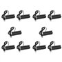 Aonukpdy 10X MSR90 USB Lecteur de Carte à Bande MagnéTique Lecteur de Carte Bande 3 Pistes Mini Swiper pour USB PC