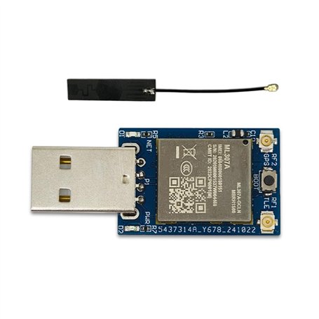 Gbloodst Module Netcom ML307A 4G Module Internet USB avec GPS Module portable multifonction sans plaque de contrôleur + antenne