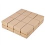 Bonkshire 24 PièCes BoîTe-Cadeau en Papier Kraft Petite BoîTe à en Papier Kraft à la Main en Carton Emballage BoîTe-Cadeau DéCor
