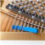 Jeenuuder 6 Pièces Piano Tuning Mute Tuning Tool/Mute Set - Accessoires en Caoutchouc pour Instrument de Musique pour Pianos à Q