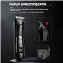 Ohulelks Tondeuse pour Poils Du Corps pour Rechargeable avec Lame en Céramique Rasoir Électrique pour Utilisation Humide/Sèche I