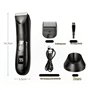 Ohulelks Tondeuse pour Poils Du Corps pour Rechargeable avec Lame en Céramique Rasoir Électrique pour Utilisation Humide/Sèche I