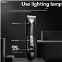 Ohulelks Tondeuse pour Poils Du Corps pour Rechargeable avec Lame en Céramique Rasoir Électrique pour Utilisation Humide/Sèche I