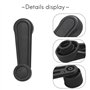 yasoe 2 x Levier/manivelle en Plastique Universel pour fenetre de Voiture Gris