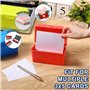 Suoumwa Boîte de Rangement pour Fiches 3 X 5 Pouces, Boîte de Rangement pour Fiches Flash Note, Boîte de Rangement pour Fiches 3