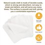 Oladfiop 20 Pièces Chiffons de Chamois, 3,9x3,9 Pouces Outils de Poterie Chamois Chiffon de Nettoyage de Chamois Doux Outils de 