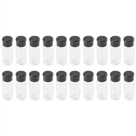 Kueohse Lot de 20 pots à épices 100 ml pour épices