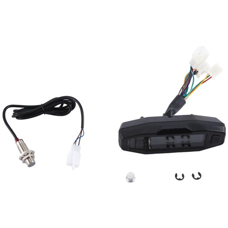 Asuinxurr Compte-tours universel pour moto