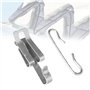 SAROAD Pièces de rechange pour dégivrage de toit – Clips et entretoises – Support d'isolation de tuyau de gouttière pour faire f