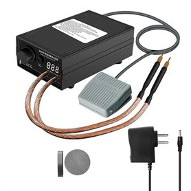 Steowsey Machine de Soudage par Points Portable 8000W Machine de Soudage Haute Puissance 18650 Batterie au Lithium Machine de So