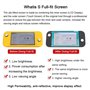 Juqoyue Remplacement de L'Écran LCD + Écran Tactile de la Console Switch Lite, Ensemble Écran de Remplacement Du Numériseur NS L