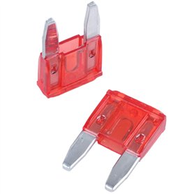Tlily 60PCS 10A Auto Mini Fusible de Lame Rouge pour Voiture