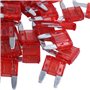 Tlily 60PCS 10A Auto Mini Fusible de Lame Rouge pour Voiture