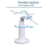 Suoumwa Support de Bureau Pivotant pour Terminal de A920 Support de Bureau Pivotant