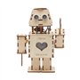 Kznifmk Kit de Robot d'accueil Programmable Double Intelligent et Programmable pour Expériences Scientifiques DIY dans Le Cadre 