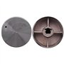 Uooduby 2 Pcs/Ensemble Pièces De Cuisinière À Gaz À Commutateur Rotatif Gaz De Cuisinière Bouton De Poêle Bouton Rond Bouton pou