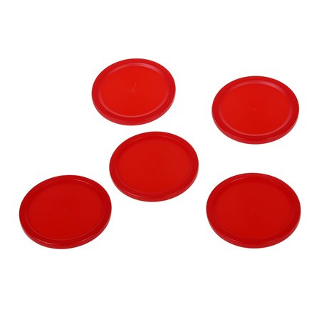Sujurio 5Pcs 2 Pouces Mini Air Hockey Table Pucks 50Mm Puck Enfants Table Nouveau