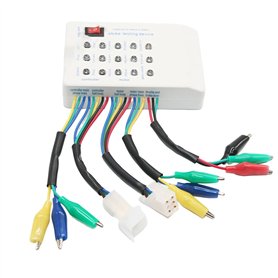 casstaly Electromobile Dispositif de réparation de scooter Détecteur de moteur sans balais 24 V/36 V/48 V/60 V/72 V Testeur de v