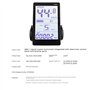 Asyduey M6H Electric Bike LCD Display Meter Dashboard 24V-60V Universal E Scooter LCD Panel Screen Accessoires pour Vélo Électri