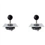 Fivetwofive 2X Manette de Commande de Manette D'Arcade Manette de Manette avec Carte de Circuit Imprimé 5P Broche Sans Manette L