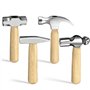 Feriany Lot de 4 petits marteaux