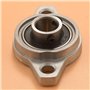 Mocturnity KFL001 Lot de 4 paliers à roulement auto-alignant 12 mm avec palier à bride en alliage de zinc Boîtier de roulement r