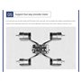 Cpolebev Carte de Contrôle ROS Stm32 Servo 4WD Motor Drive Mini Carte D'Extension Carte de Contrôle de Robot de Voiture Intellig