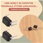 Fozriybefy 10Pcs PCB panneau a trou PC817C PC817 EL817 817C coupleur DIP-4