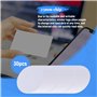 Nettoppo 30 Cartes NFC 215, pour Cartes Rondes NFC éTiquette de Carte NFC 215 RéInscriptible Compatible avec TagMo et pour