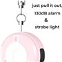 Koolenry Petite Alarme de Sécurité Personnelle pour Femmes et Enfants - Porte-Clés avec Sirène Puissante de 130 DB - Lumière Str