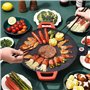 avec Plaques de Cuisson Antiadhésives