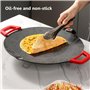 Tuesoa Plancha Électrique sans Fumée pour Grillades et Barbecue, avec Plaques de Cuisson Antiadhésives, pour Pancakes et Crêpes,