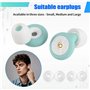 Nettoppo Bouchons d'oreilles de Sommeil pour Réduire Le Bruit du Sommeil, Bouchons d'oreilles Réutilisables Antibruit pour la Pr