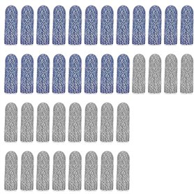 Vocdikficy 40 Pièces Doigtiers Protecteur Résistant Aux Coupures Bout des Doigts Anti-Coupure Manchon de Doigt Couvre-Doigts Réu