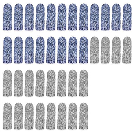 Vocdikficy 40 Pièces Doigtiers Protecteur Résistant Aux Coupures Bout des Doigts Anti-Coupure Manchon de Doigt Couvre-Doigts Réu
