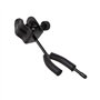 Bnnlqpsttg Crochet de Suspension pour Violon pour Microphone ou Pupitre de Partition Support Sécurisé pour Violon et Alto à ou L